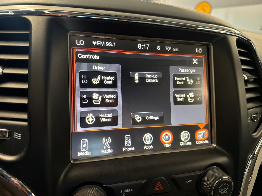 2017 Jeep Grand Cherokee Summit
